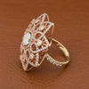 Custom Made 6.00 cttw Diamond 18K Rose Gold Ring