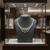 11.70cttw Diamond 18Kt White Gold Necklace
