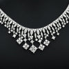 11.70cttw Diamond 18Kt White Gold Necklace