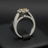 Yellow and White Diamond 14K/18K Gold Ring