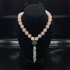 1025 cttw Carved Kunzite Necklace