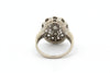 Estate Diamond 14K White Gold Filigree Ring 15431