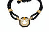 Chaumet Paris 6.20cttw Diamond Inlay Onyx Necklace and Earring Set