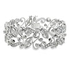 Designer AV 7.45cttw Diamond 14Kt White Gold Bracelet