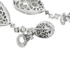 High End 12.68cttw Diamond 18Kt White Gold Dangle Earring