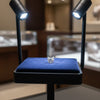 Custom Cut Cat Loose Natural Diamond .45ct F Color SI1 Clarity