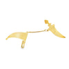 Uno A Erre Italia Coltello Pendant 18K Yellow Gold 3.67g
