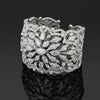 Modern 39.52cttw Diamond Platinum Couture Bangle