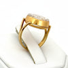 Estate Gigandent 18K Yellow Gold Ring/Watch 7.84g