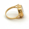 Estate Gigandent 18K Yellow Gold Ring/Watch 7.84g