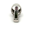 Designer 43.10ct Watermelon Tourmaline, Diamond Platinum Ring