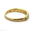 Asch Grossbardt Inlay Mother of Pearl 14Kt Yellow Gold Bangle