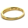 Asch Grossbardt Inlay Mother of Pearl 14Kt Yellow Gold Bangle