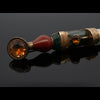 Scotttish Dirk 1890 Gemstone 9K Brooch