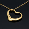 Tiffany & Co. By Elsa Peretti 18k Yellow Gold Heart Necklace