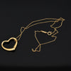 Tiffany & Co. By Elsa Peretti 18k Yellow Gold Heart Necklace