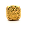 Estate David Webb Roman/Ancient 18K Yellow Coin Cuff Links