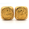 Estate David Webb Roman/Ancient 18K Yellow Coin Cuff Links