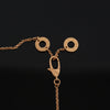 Estate Bvlgari Diva's Dream Mother Of Pearl and Diamond 18kt Rose Gold Necklace