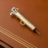 Custom Made Golf Bag Diamond 18K White/Yellow Gold Brooch
