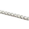 Diamond Illusion Tennis Bracelet 3.05cttw 14k White Gold