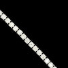 Diamond Illusion Tennis Bracelet 4.0cttw 14K White Gold