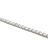 Diamond Illusion Tennis Bracelet 3.15cttw 14K White Gold.