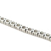 Diamond Illusion Tennis Bracelet 3.15cttw 14K White Gold.