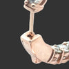 Diamond Hoop Earrings 7.0cttw 14K Rose Gold