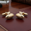 Football Executive Estate Tiffany & Co 14kt Yellow Gold Cuff Links
