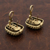 Designer ERAND Diamond 18K Yellow Gold Earring