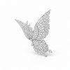 Modern 7.75cttw Diamond Articulating Butterfly 18k White Gold