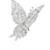 Modern 7.75cttw Diamond Articulating Butterfly 18k White Gold