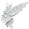 Modern 7.75cttw Diamond Articulating Butterfly 18k White Gold