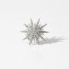 Modern Tiffany & Co. Stardust 3.20 cttw Diamond Platinum Brooch