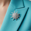 Modern Tiffany & Co. Stardust 3.20 cttw Diamond Platinum Brooch