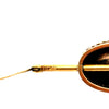 Victorian 1880 Natural Seed Pearls and Coral 14K Yellow Gold Brooch