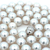 Modern 1990's Fine 12.00-12.50mm South Sea Pearl and 5.00cttw Diamond 36" Necklace