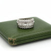 Modern 1.50cttw Diamond Platinum Ring