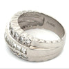 Modern 1.50cttw Diamond Platinum Ring