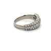 Modern 1.50cttw Diamond Platinum Ring