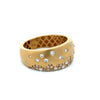 Modern .60 cttw Diamond And 18kt Yellow Gold Ring