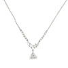 Modern 1.26cttw Diamond Platinum Designer Necklace