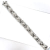 Modern 1960's Bracelet 8.50 Diamond Platinum
