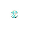 Designer Asch Grossbardt Diamond, Mother of Pearl, 14K Yellow/White Gold Pendant