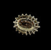 Estate Contemporary 2.00cttw Cluster Diamond 14Kt White Gold Pendant