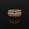 Vintage Ruby & Diamond 14K Yellow/White Gold Ring