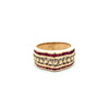Vintage Ruby & Diamond 14K Yellow/White Gold Ring