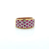 Vintage Ruby & Diamond 14K Yellow/White Gold Ring