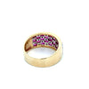 Vintage Ruby & Diamond 14K Yellow/White Gold Ring
